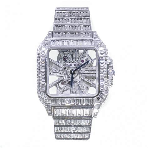 cartier watch bust down cheap|cartier skeleton watch bust down.